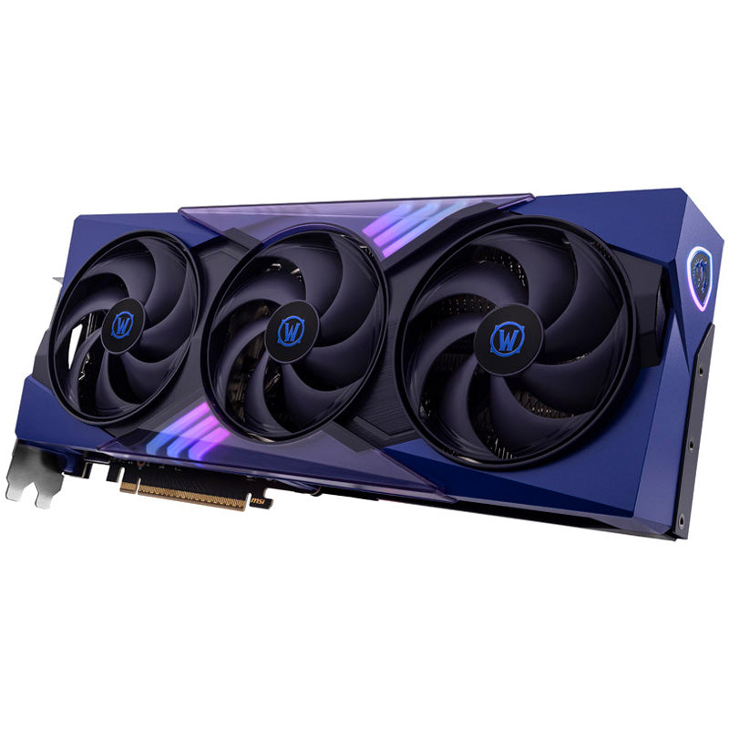 Tarjeta Gráfica MSI GeForce RTX 5070 World of Warcraft MIDNIGHT VOID EDITION OC 12GB GDDR7 DLSS4