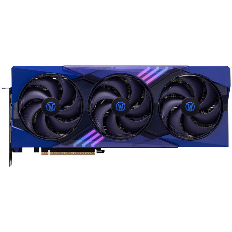 Tarjeta Gráfica MSI GeForce RTX 5070 World of Warcraft MIDNIGHT VOID EDITION OC 12GB GDDR7 DLSS4