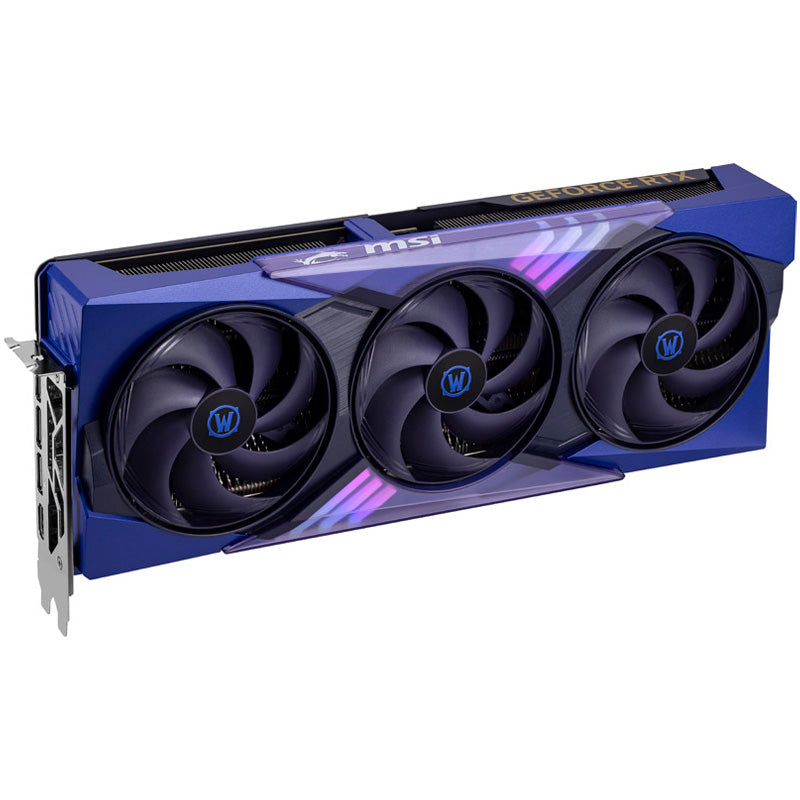 Tarjeta Gráfica MSI GeForce RTX 5070 World of Warcraft MIDNIGHT VOID EDITION OC 12GB GDDR7 DLSS4