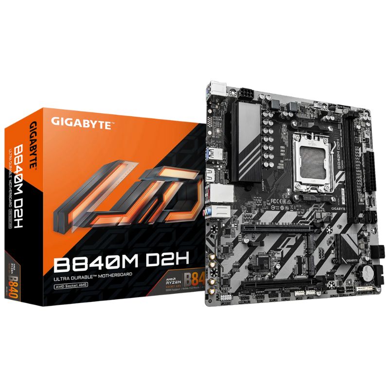 Placa Base Gigabyte B840M D2H Socket AM5