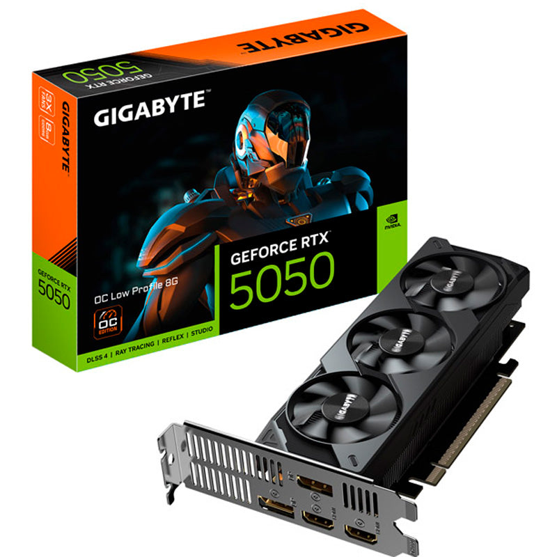 Tarjeta Gráfica Gigabyte GeForce RTX 5050 OC Low Profile 8GB GDDR6 DLSS4